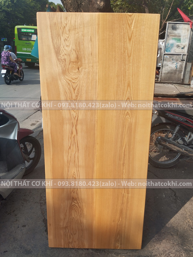 mặt bàn gỗ sồi